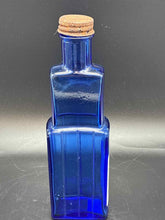 Load image into Gallery viewer, Glass Cobalt Bottle
