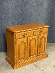 Tell City Oak Buffet Server
