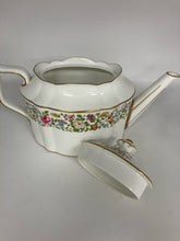 Load image into Gallery viewer, Royal Crown Derby Gold Trim 5 Piece Floral Tea/Coffee Set