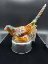 Load image into Gallery viewer, Fenton Glass Iridescent Amber Figurine