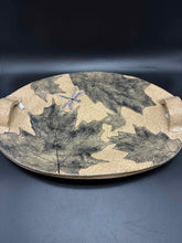 Load image into Gallery viewer, Pottery Leaf Tan Tray