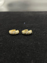 Load image into Gallery viewer, Gold Pierced Earrings