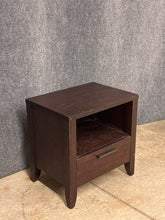 Load image into Gallery viewer, Espresso Nightstand with 1 Drawer