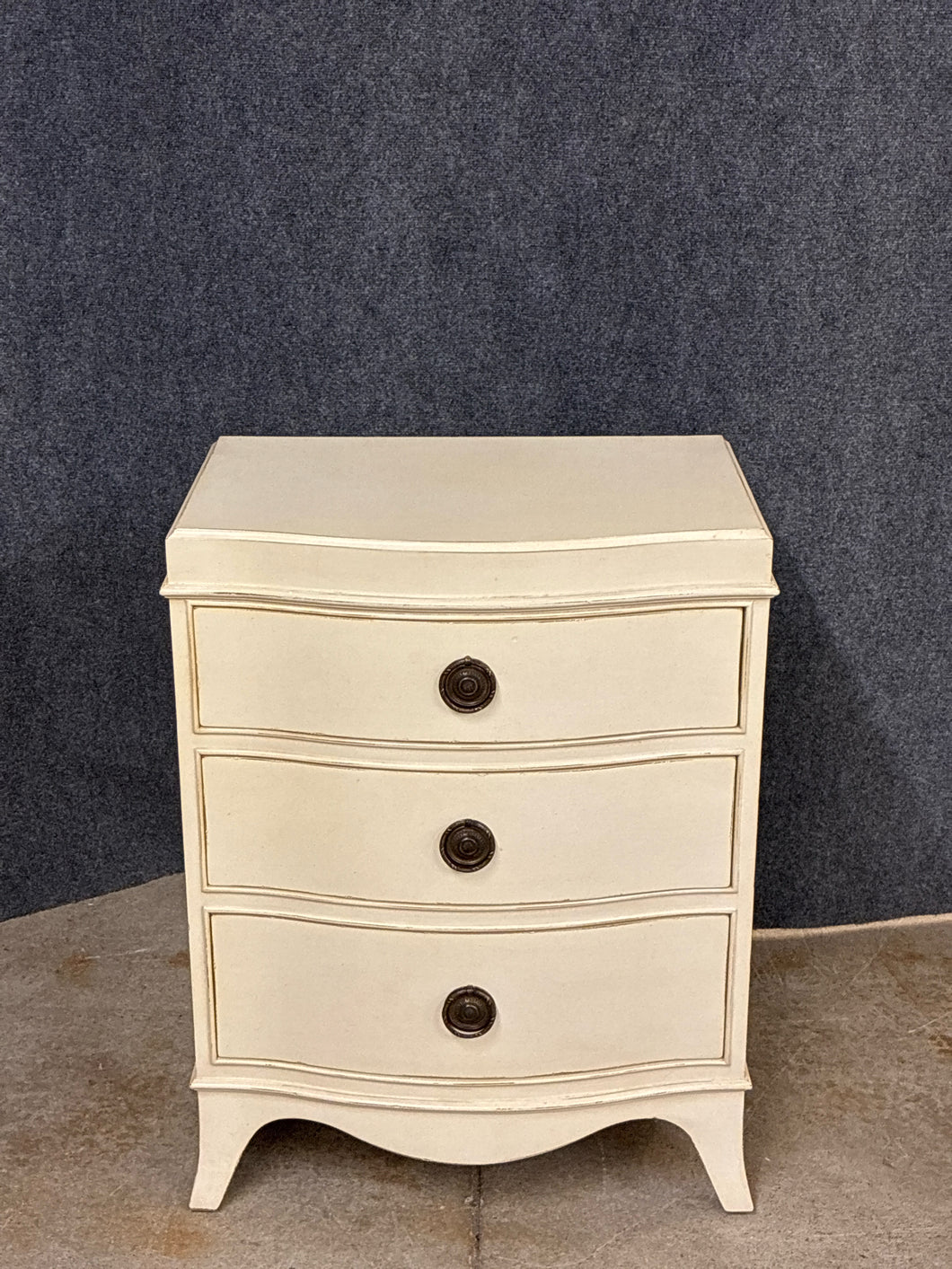 Somerset Bay 3 Drawer Chest With Glass Top