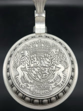 Load image into Gallery viewer, German Royal Bavaria Lidded Pilsner Beer Glass with Pewter Lid