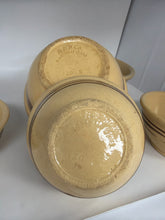Load image into Gallery viewer, Robinson Ransbottom Stone 5 Piece Striped Mixing bowl