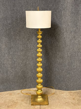 Load image into Gallery viewer, Hollywood Regency Neoclassical Gilt Metal Floor Lamp