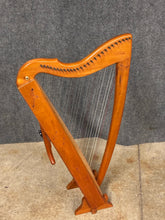 Load image into Gallery viewer, Celtic-Style Harp with Decorative Bird Motifs