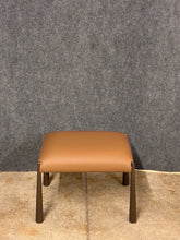 Load image into Gallery viewer, Contemporary Leather Ottoman