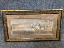 Load image into Gallery viewer, Framed Elephant Scene by Ryan Manning