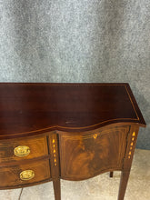 Load image into Gallery viewer, Stickley Federal Mahogany Sideboard with Bellflower Inlay
