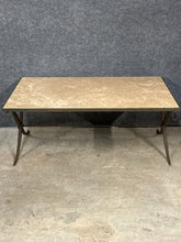 Load image into Gallery viewer, Gilt Iron Coffee Table by Barbara Barry