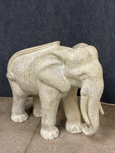 Load image into Gallery viewer, Large Decorative Elephant Garden Stool/Stand