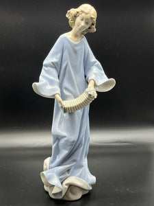 Lladro Porcelain Blue Figurine