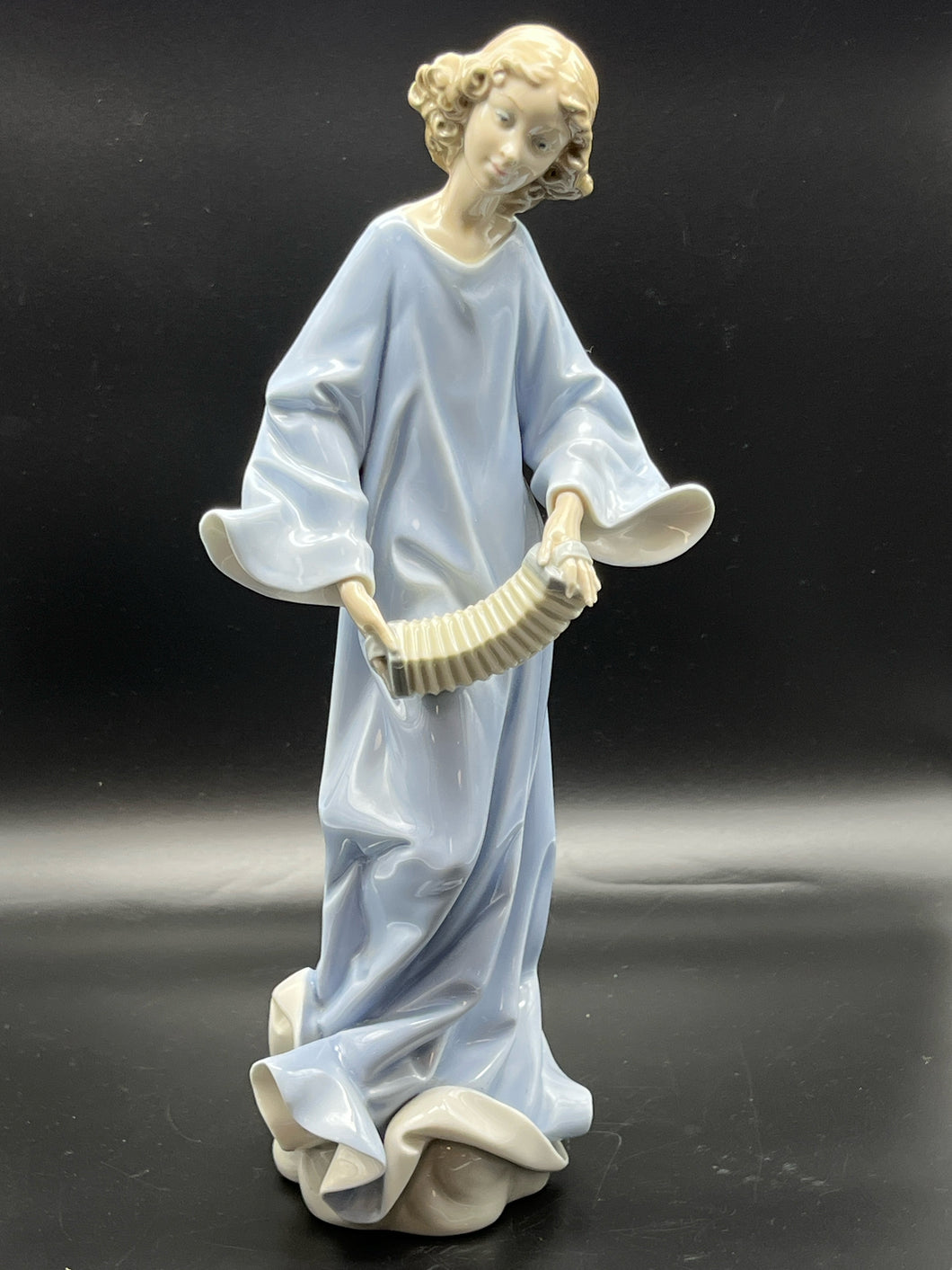 Lladro Porcelain Blue Figurine