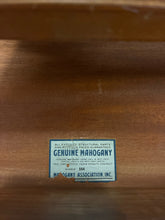 Load image into Gallery viewer, Vintage Mahogany Writing Desk with Leather Top