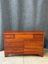 Load image into Gallery viewer, Brown Street Furniture Solid Cherry 9-Drawer Dresser