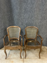Load image into Gallery viewer, Pair of French Heritage &quot;Cheverny&quot; French Arm Chairs