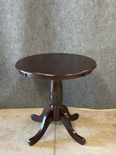 Load image into Gallery viewer, Mahogany Round Pedestal Table