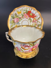 Load image into Gallery viewer, Hammersley Gold Trim Floral Tea/Coffee Set