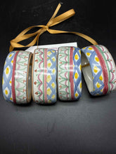 Load image into Gallery viewer, Mackenzie-Childs Ceramic Napkin rings