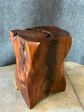 Load image into Gallery viewer, Solid Root Wood Live Edge Side Table