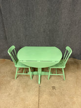 Load image into Gallery viewer, Painted 3-Piece Drop Leaf Dining Set