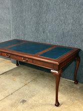 Load image into Gallery viewer, Kimball International Traditional Mahogany Leather-Top Writing Desk