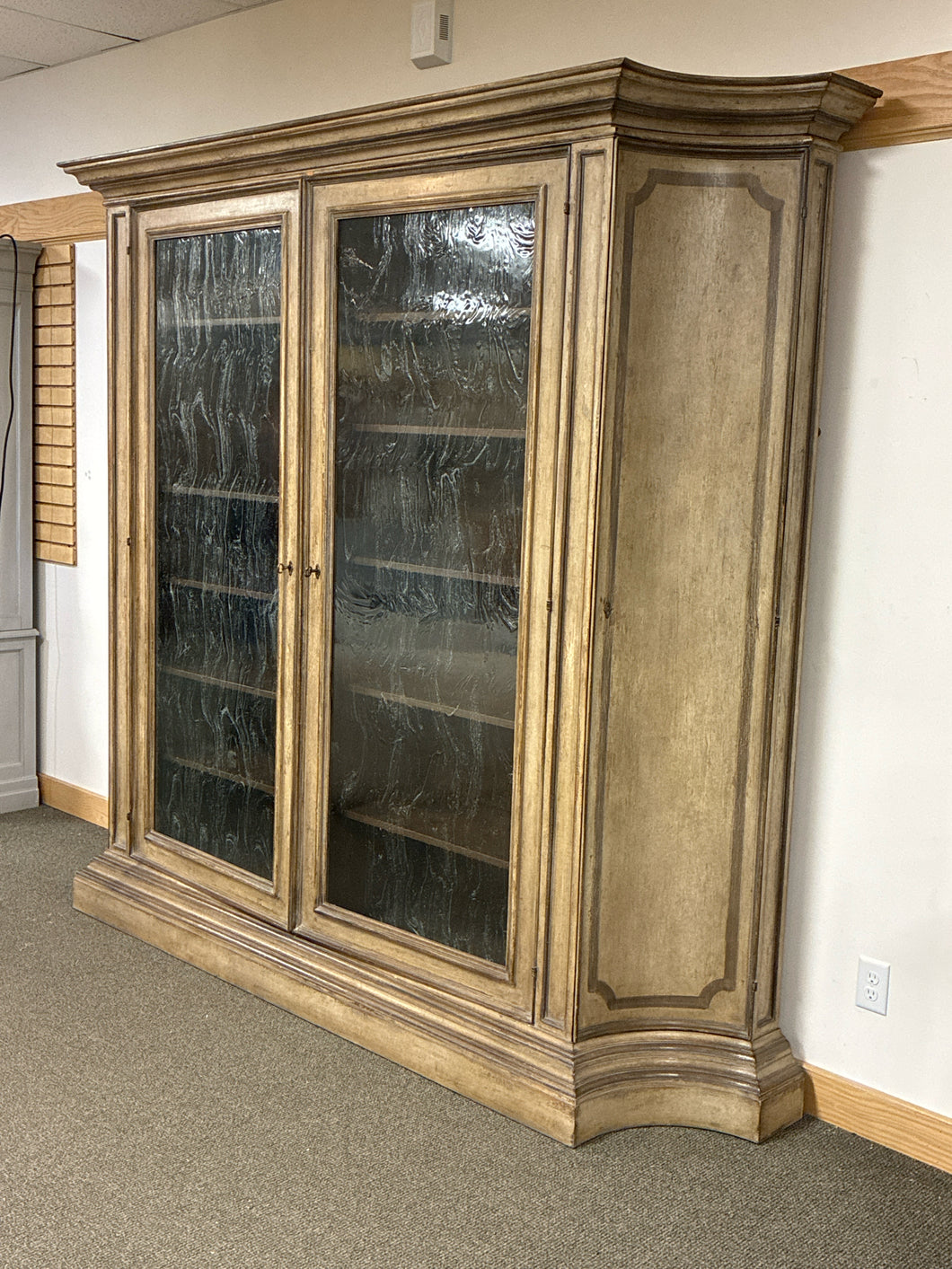 Custom-Built Extra-Large Display Cabinet