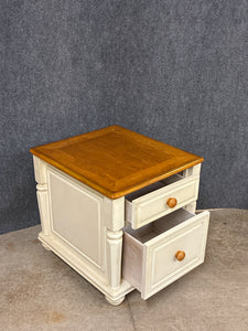 Two-Tone Side Table