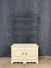 Load image into Gallery viewer, Distressed Cottage Style Bakers Rack