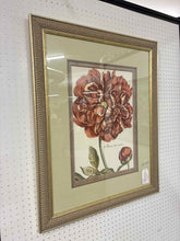 Load image into Gallery viewer, Framed Botanical Floral Print - Peony Artwork