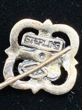 Load image into Gallery viewer, Judith Jack Sterling Silver Marcasite Pierced Earrings