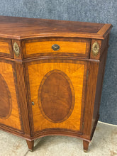 Load image into Gallery viewer, Ethan Allen Serpentine Inlay Sideboard