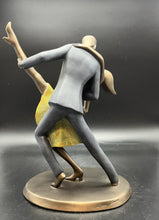 Load image into Gallery viewer, Art Deco Style Dancing Couple Sculpture