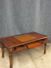 Load image into Gallery viewer, Hooker Furniture Traditional Mahogany Writing Desk with Leather Top