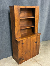 Load image into Gallery viewer, Primitive Pine Step-Back Cupboard