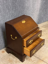 Load image into Gallery viewer, Miniature Mahogany Slant-Front Desk with Brass Hardware