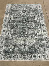 Load image into Gallery viewer, Bloom Rugs "Caria" Ivory/Gray Medallion