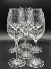 Load image into Gallery viewer, "Clearly Waterford" by Waterford Crystal Set of 6 White Wine With Star Cut Foot