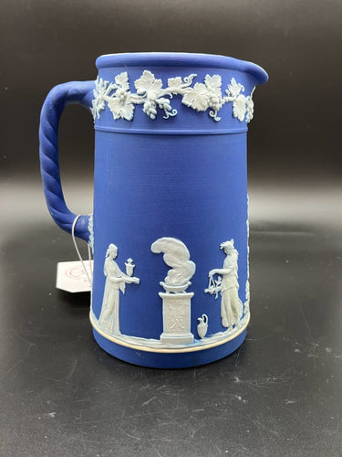 Wedgwood Jasperware Blue Porcelain 1 Piece Pitcher