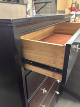 Load image into Gallery viewer, Transitional 5 Drawer Chest in Dark Espresso