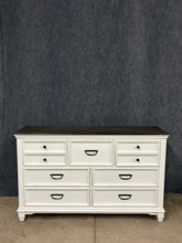 Load image into Gallery viewer, Cottage Style Distressed White Dresser