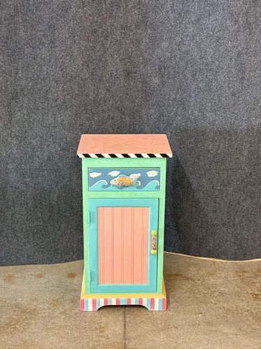 Painted Side Table