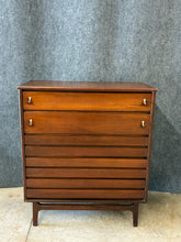 Load image into Gallery viewer, Stanley Mid-Century Modern Highboy Chest