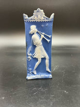 Load image into Gallery viewer, Wedgwood Blue Jasperware Porcelain Vase