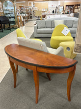 Load image into Gallery viewer, Lane Half-Moon Console Table