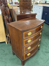 Load image into Gallery viewer, Thomasville Banded Mahogany 4 Drawer Nightstand