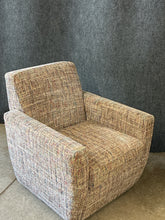 Load image into Gallery viewer, Jonathan Louis Textured Fabric Swivel Chair