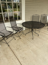 Load image into Gallery viewer, Sunbeam Outdoor Table with Four Spring Chairs